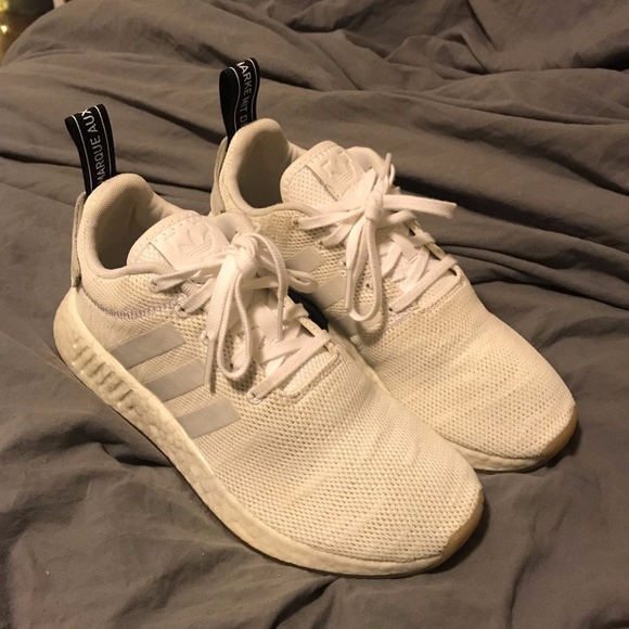 adidas Shoes - White Adidas NMD r2